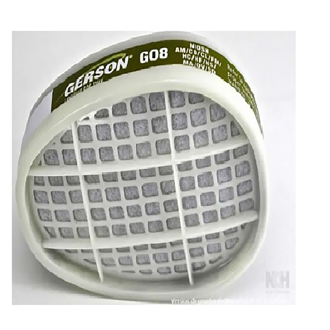 08g08 CARTUCHO FILTRO MULTIGASES G08 GERSON - Imagen 1