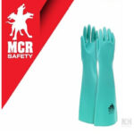 GUANTE PARA QUIMICOS DE NITRILO SIN FORRO MCR Safety