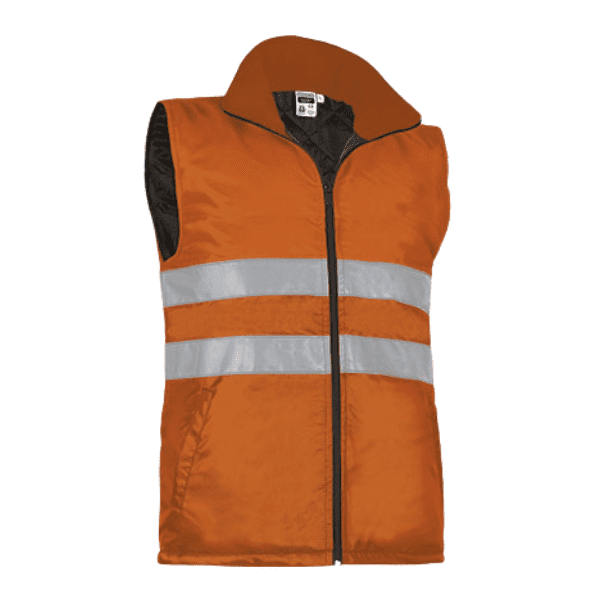 BWOLF Sigma - Chaleco de trabajo para hombre, chaleco de trabajo para  hombre, chaleco de trabajo, color gris/naranja