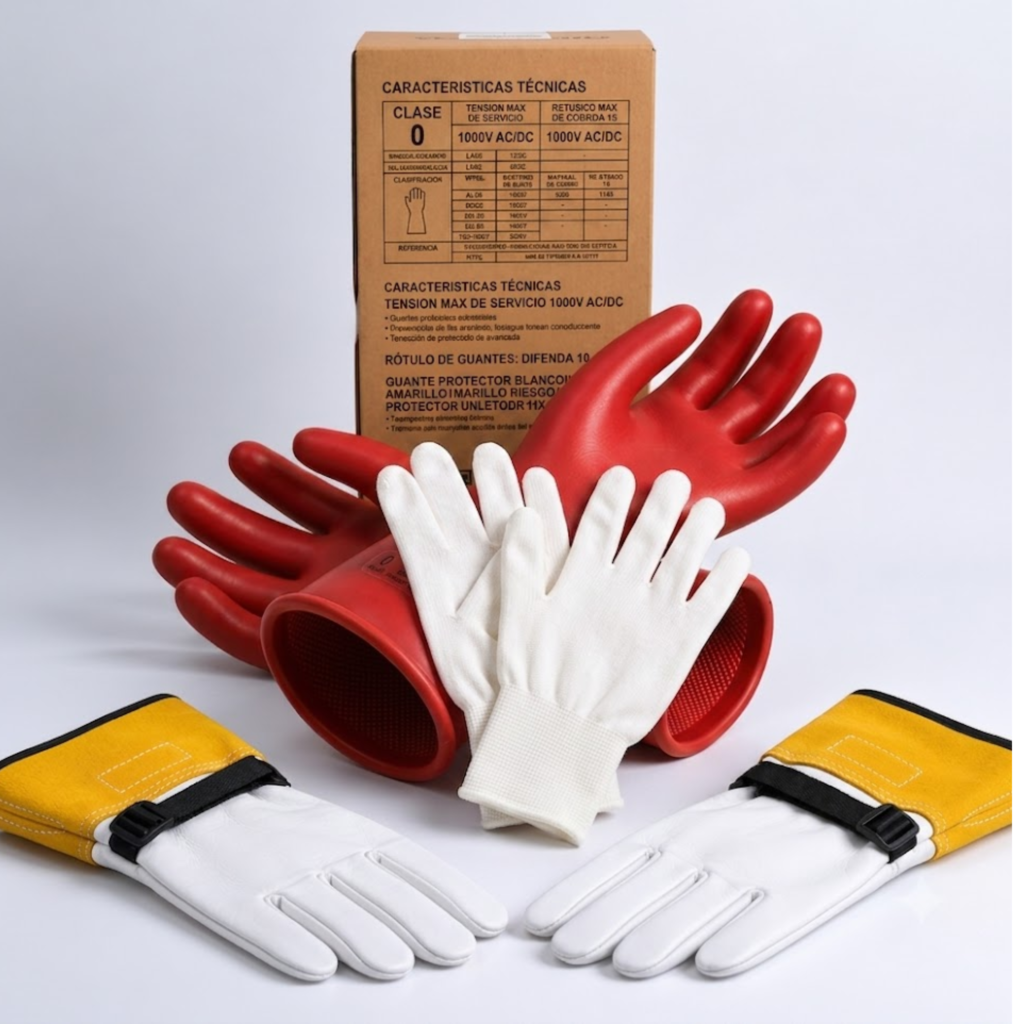 Kit de Guantes Dieléctricos Difenda