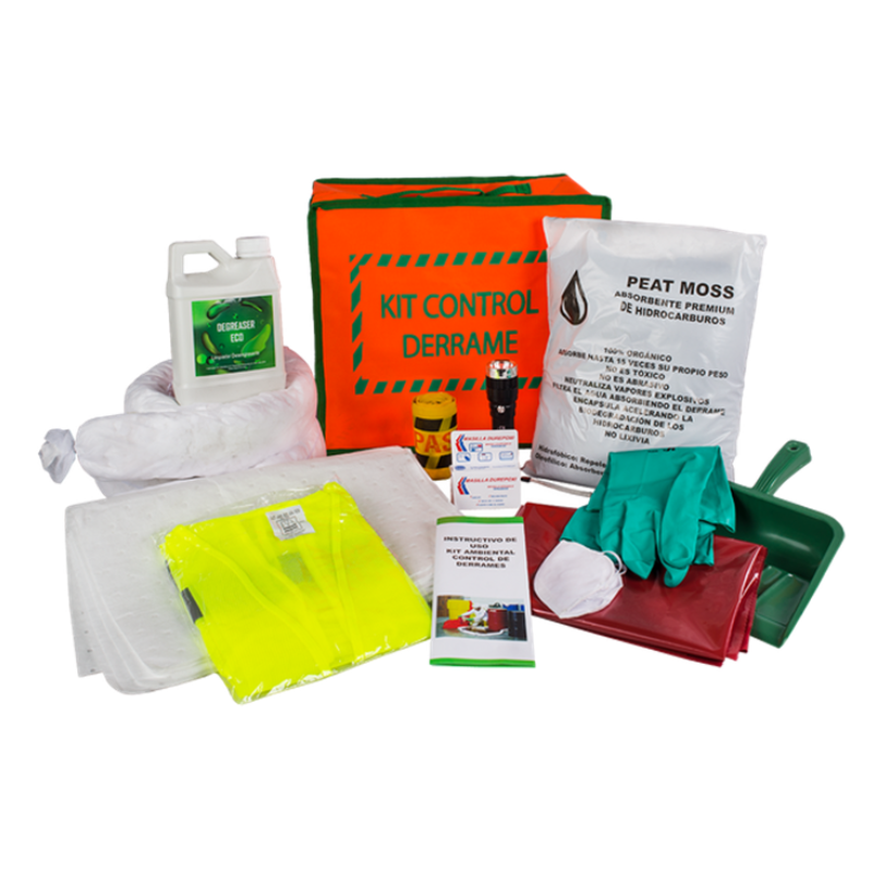Kit Antiderrames % Galones Oleofilico