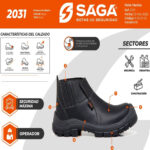 BOTA DE SEGURIDAD SAGA 2031