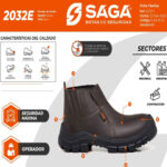 BOTA DE SEGURIDAD SAGA 2032E