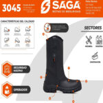 BOTA DE SEGURIDAD SAGA 3045