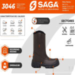 BOTA DE SEGURIDAD SAGA 3046