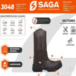 BOTA DE SEGURIDAD SAGA 3048