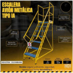 ESCALERA AVIÓN METALICA TIPO IA