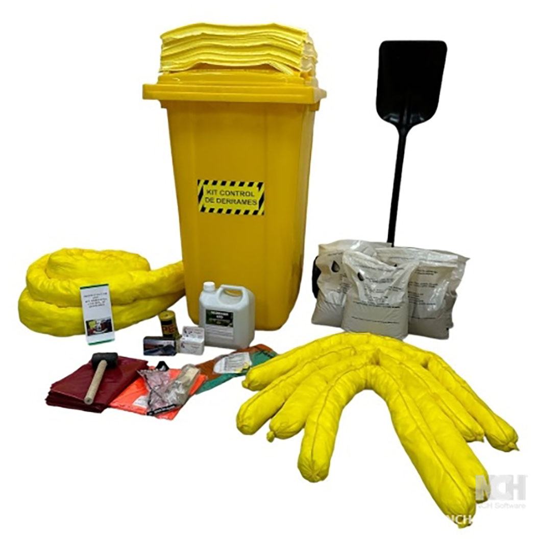 kitdederramesmovilquimicos KIT DE DERRAMES MÓVIL QUÍMICOS - Imagen 1