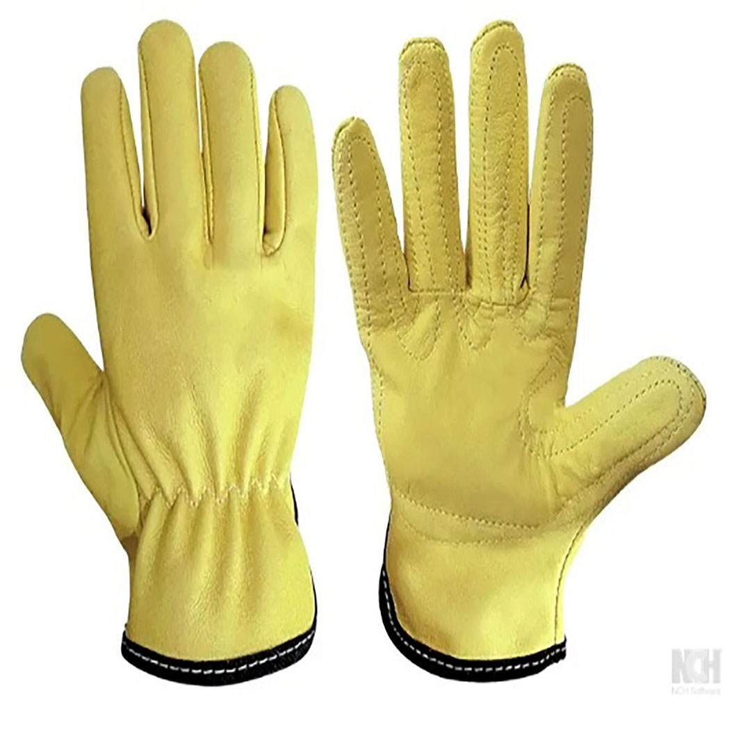 pro-957-0001 GUANTE TIPO INGENIERO 100% VAQUETA SENCILLO CORTO - Imagen 1