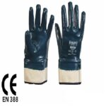 GUANTE EN TEJIDO DE ALGODON NITRITOP + NITRILO AZUL STEELPRO