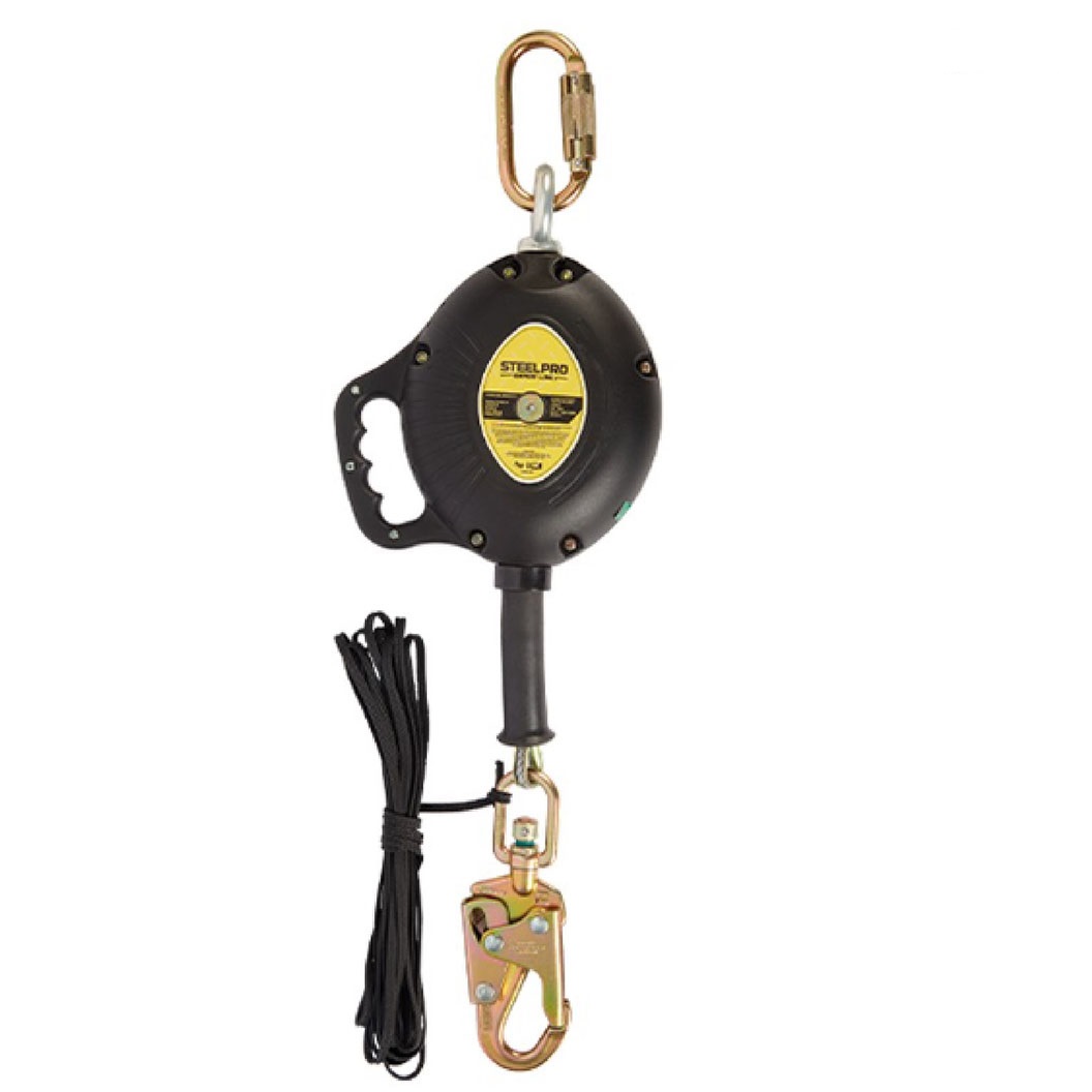 steel-500876 BLOQUE AUTO-RETRACTIL 6M STEELPRO - Imagen 1
